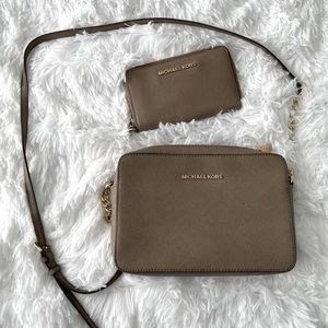 Michael Kors Crossbody Purse and Wallet